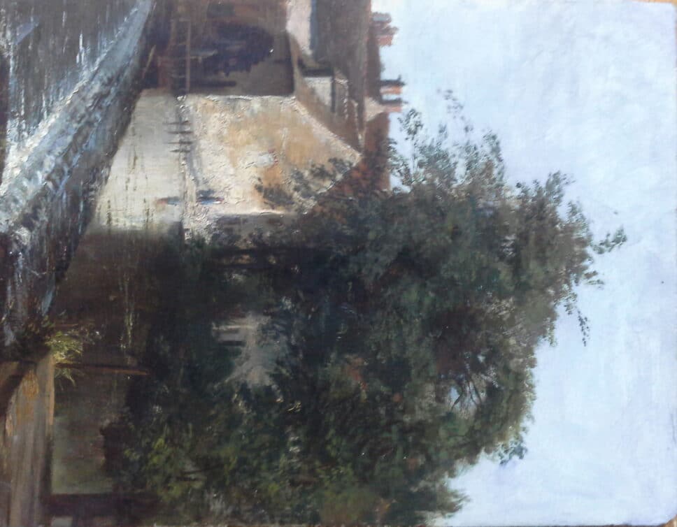 Peinture Tableau, Pastel: Moulin de Moret-sur-Loig