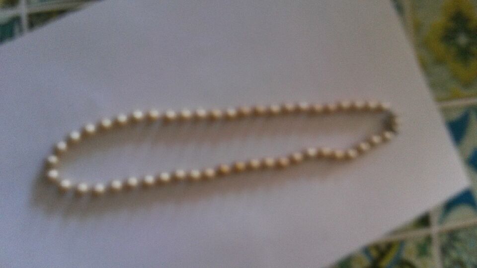 Estimation Bijoux: estimation collier perle