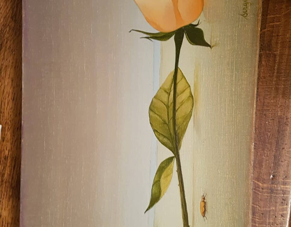 Peinture Tableau, Pastel: Une rose