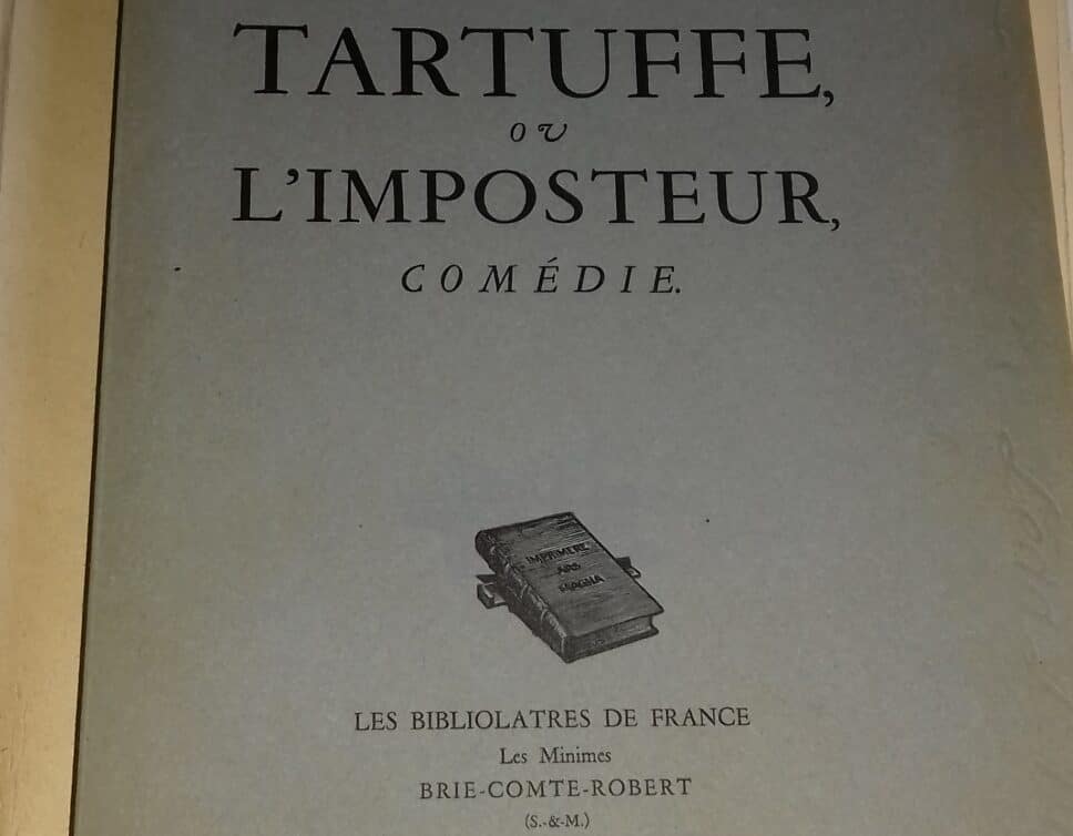 Estimation Livre, manuscrit: Livre Le tartuffe ou l’imposteur