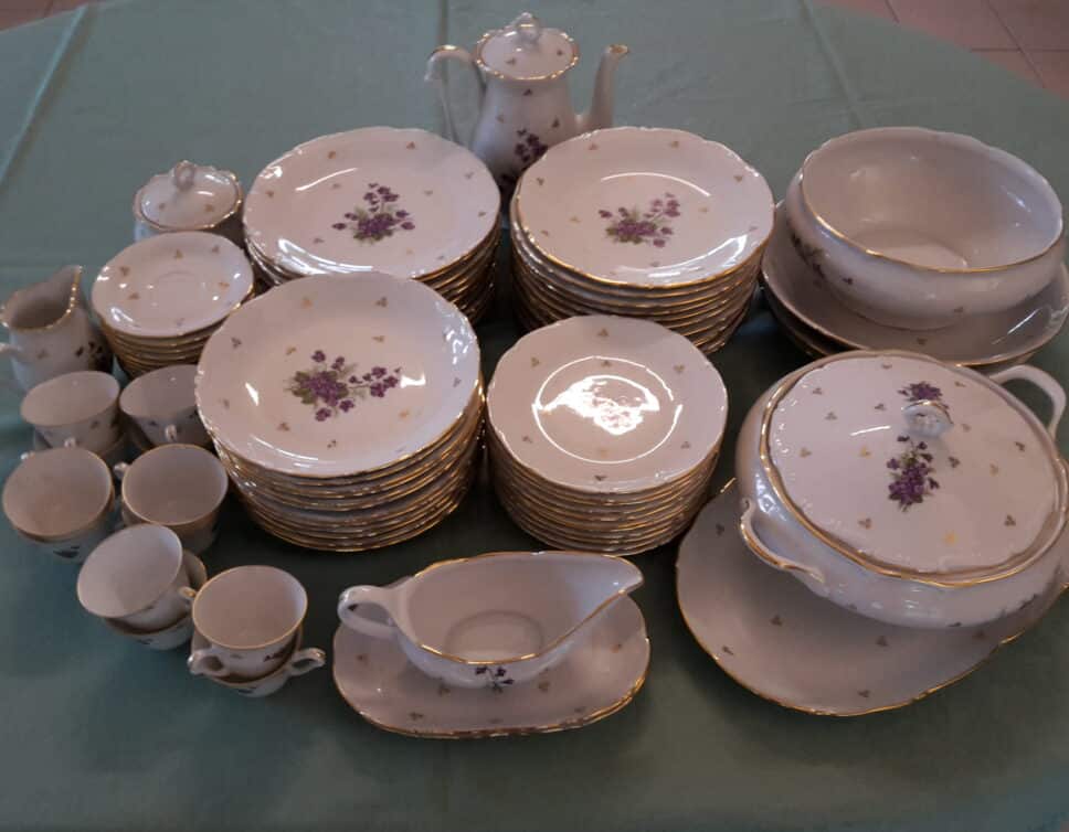 Service de table porcelaine de Sologne
