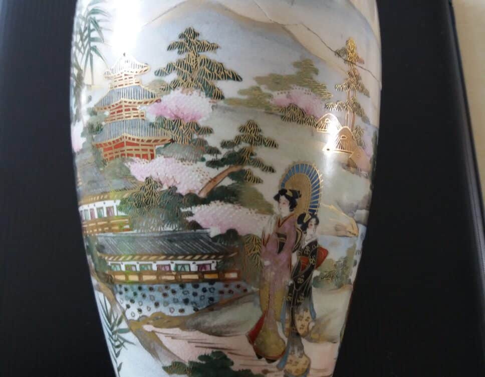 vase japonais des années 1950