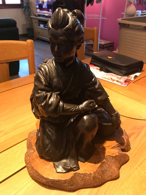Bronze d’une japonaise
