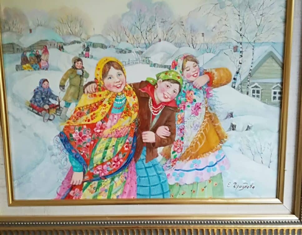 Peinture Tableau, Pastel: huile sur toile de Elena DROZDOVA