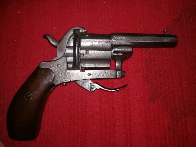 revolver 7mm a broche saint etienne