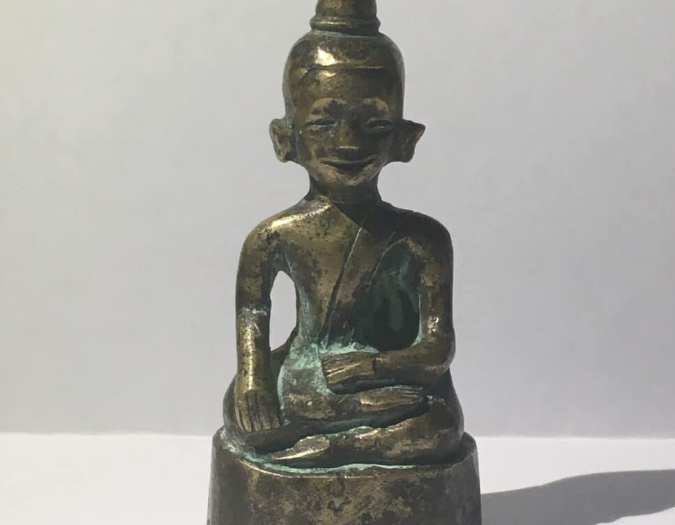 Bouddha provenant fouilles Indochine 1930