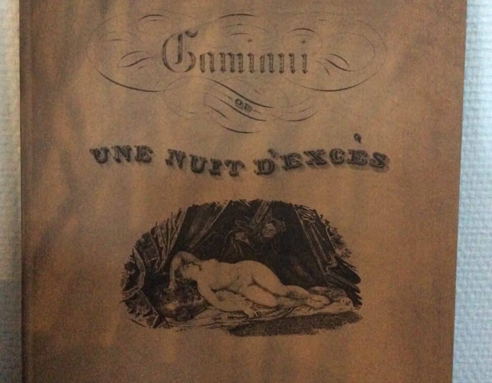 Estimation Livre, manuscrit: Fac-similé de Gamiani ou une nuit d’excès de l’édition originale de Paris, 1833