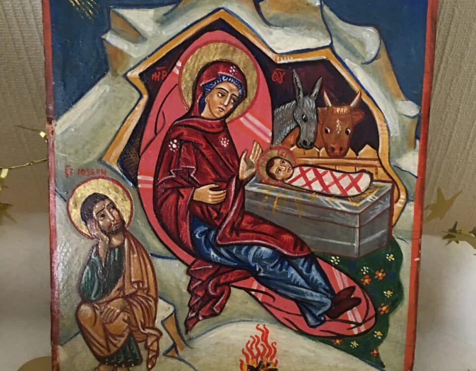 Icone Creche Nativité