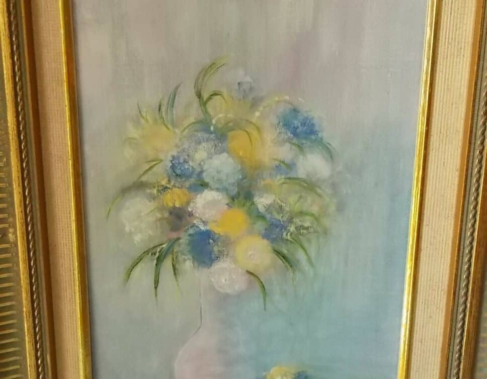 Peinture Tableau, Pastel: Bouquet 1