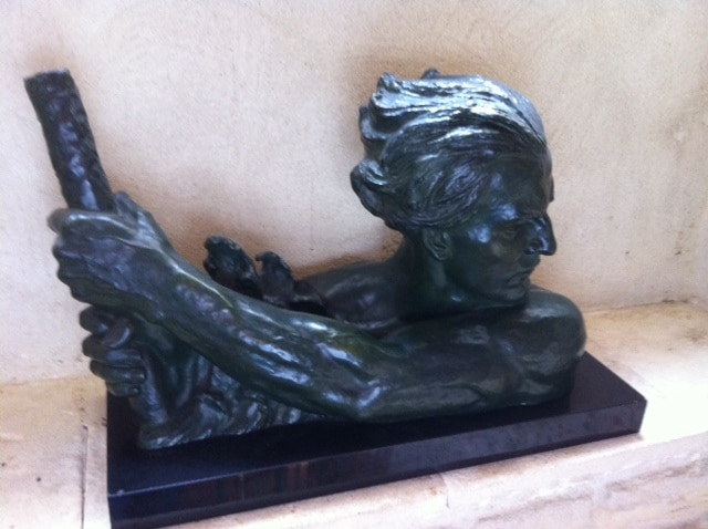 Bronze « Bâtonnier » signé Alexandre OULINE