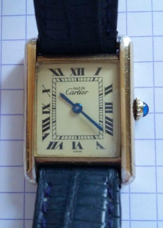 Estimation Montre, horloge: Montre Must de Cartier
