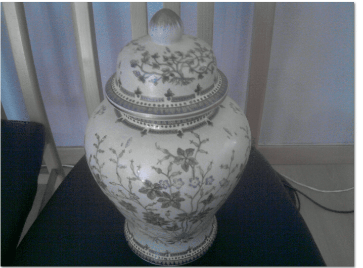 Pot porcelaine Chine Adele Carey