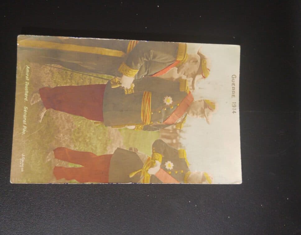 Carte postale Général Pau 1914