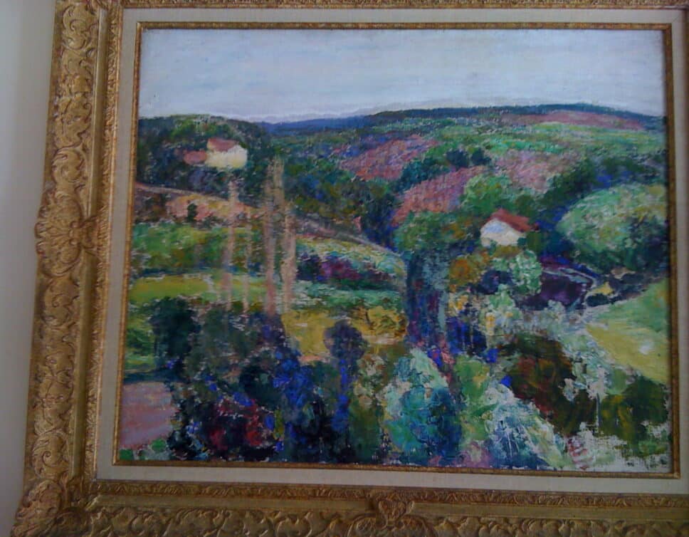 Peinture Tableau, Pastel: Victor Charreton Paysage d’Auvergne   Fig