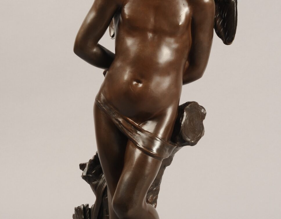 Cupidon bronze Delavigne