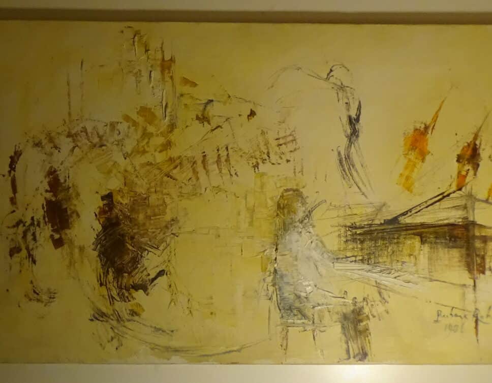 Peinture Tableau, Pastel: Huile pianiste Barbara Robinson