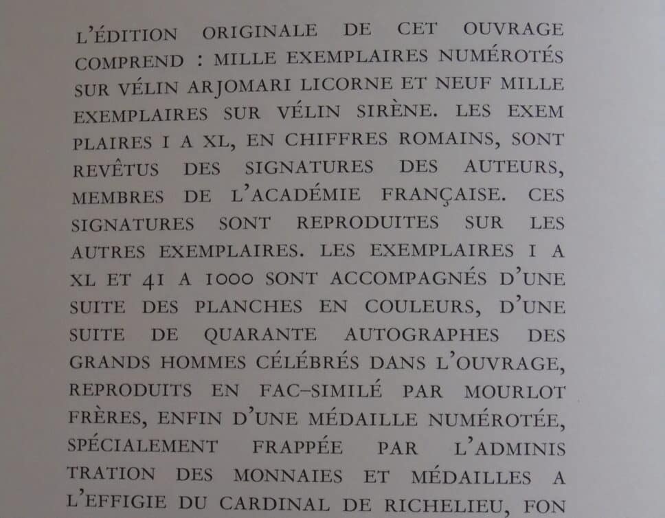 Estimation Livre, manuscrit: livre de 1964  » la gloire de la france »