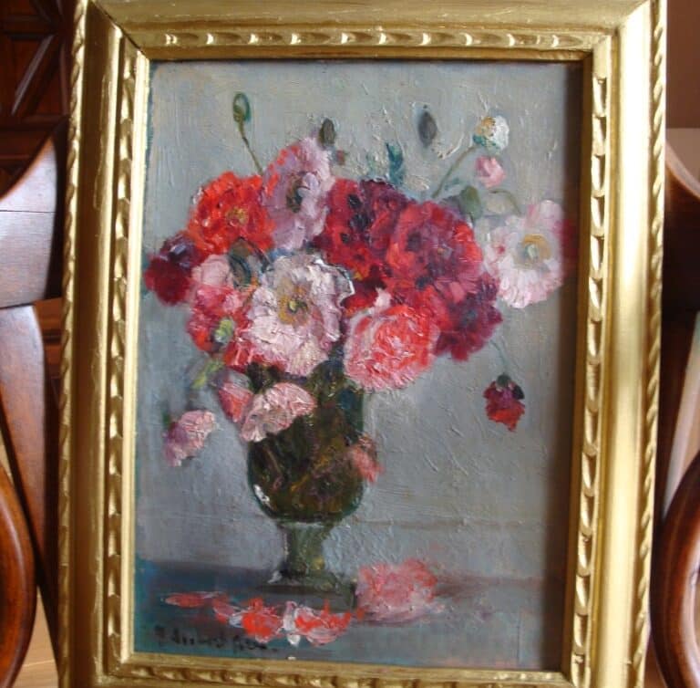 Peinture Tableau, Pastel: Tableau Bouquet