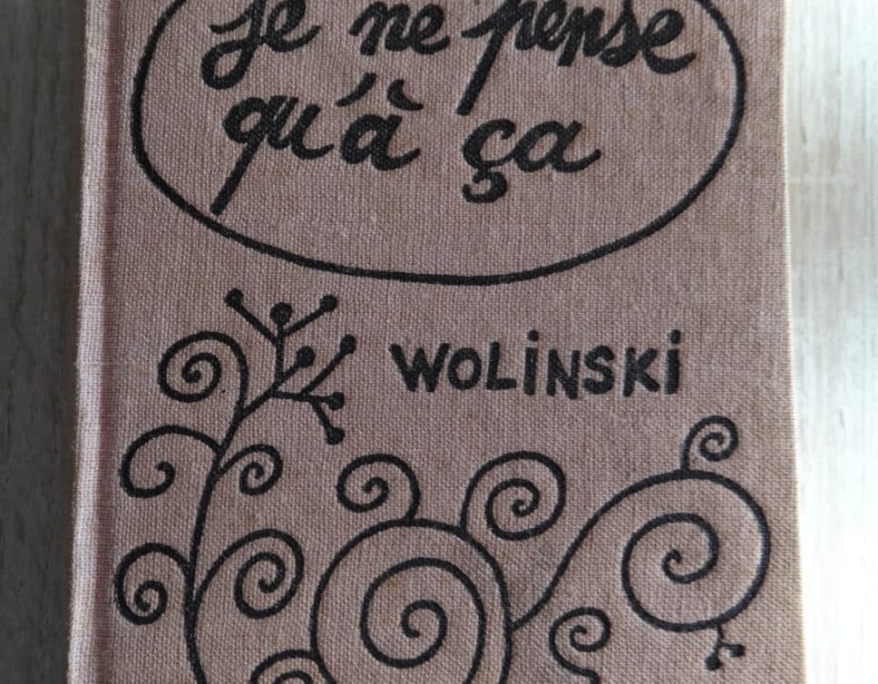 Estimation Livre, manuscrit: petit livre de wolinski
