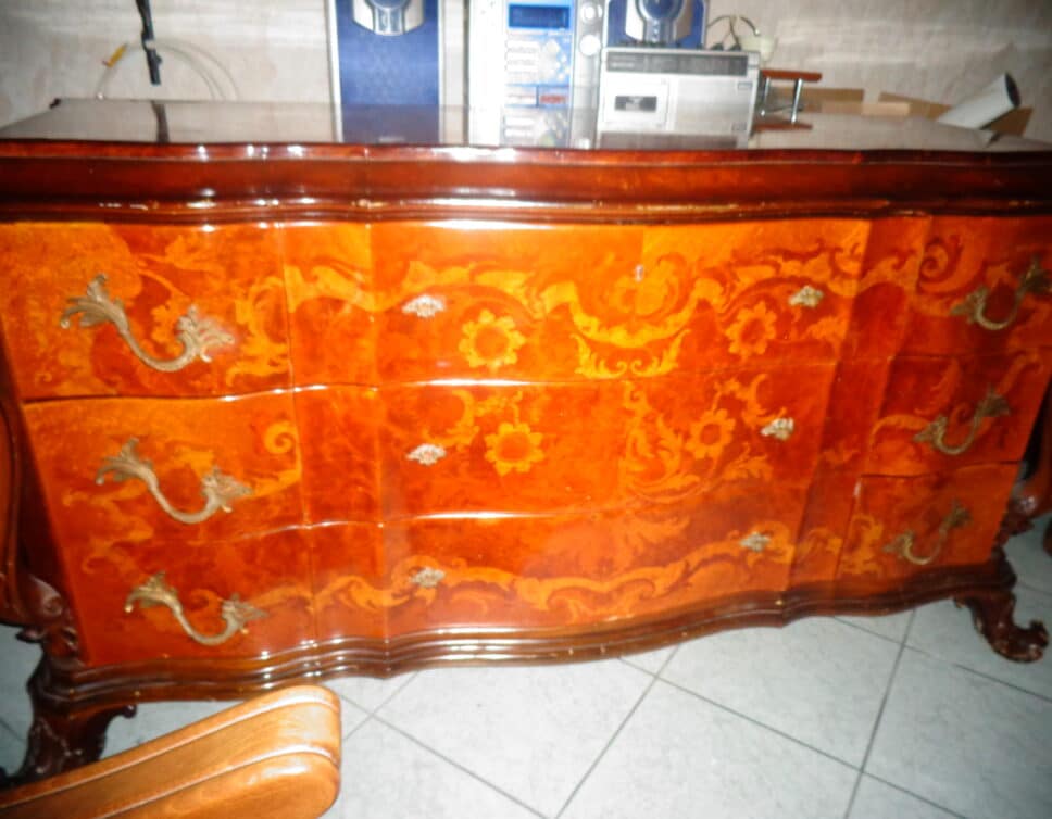 commode marqueterie