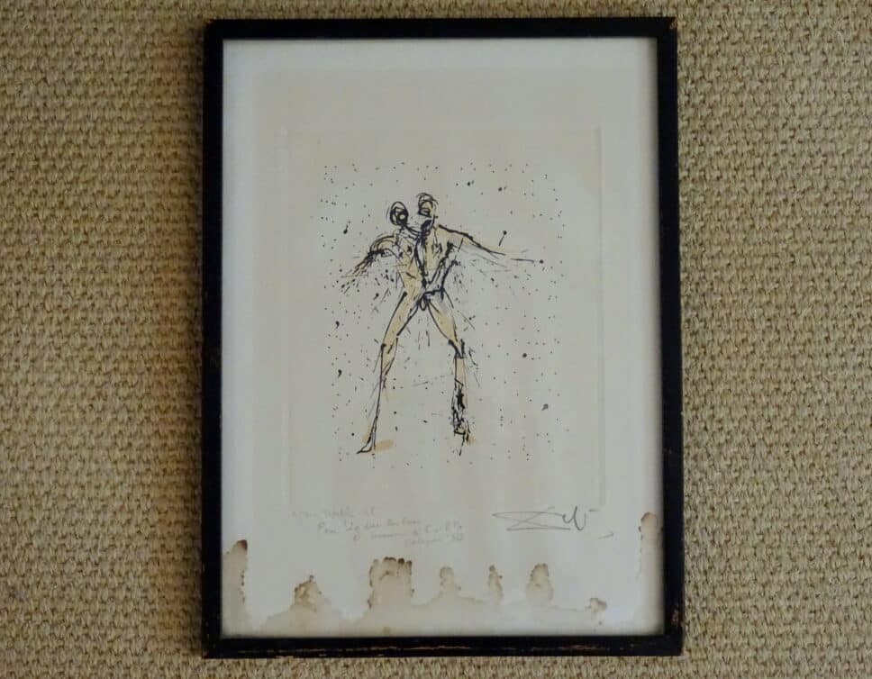 Gravure originale Dali – Signe Gémeau  – Epreuve d’artiste