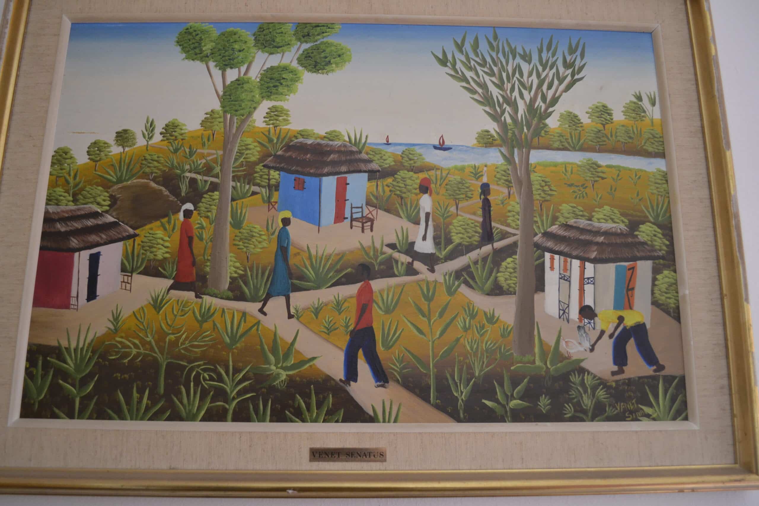 Peinture Tableau, Pastel: peintre Haitien