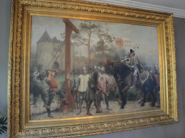 Peinture Tableau, Pastel: abolition de la peine de mort par Philippe le Bon
