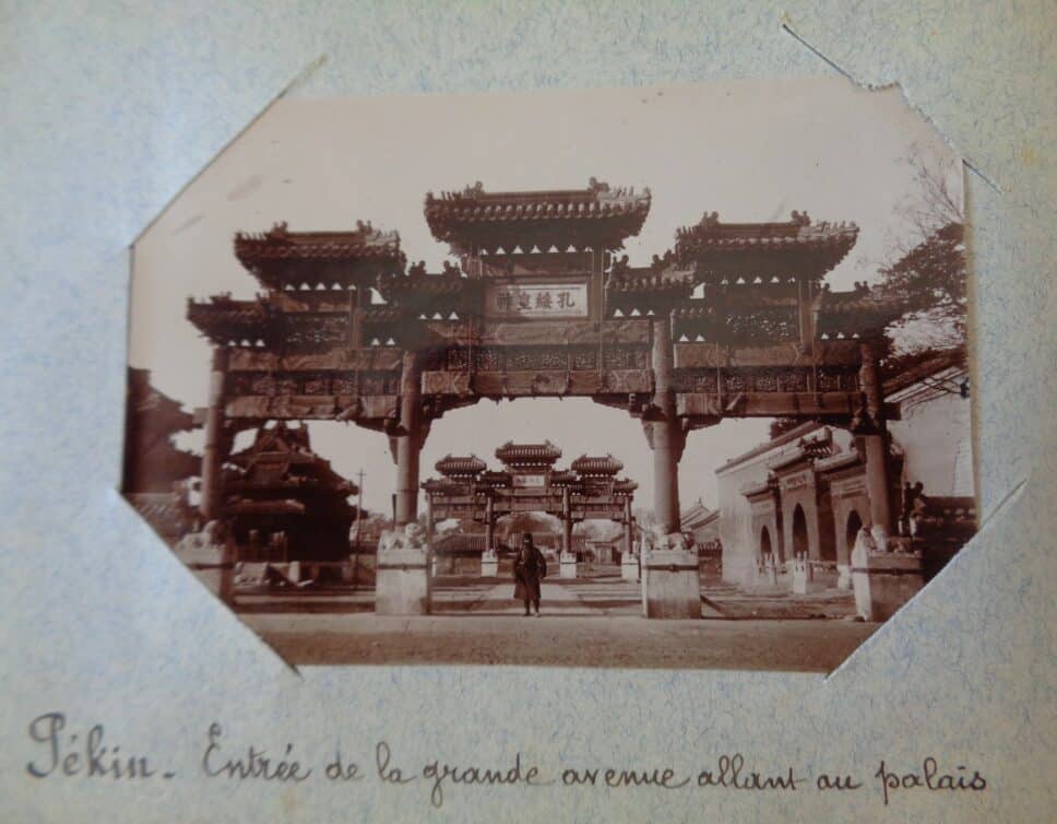 Album photos Chine 1901