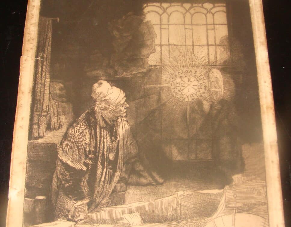 Faust d’après Rembrandt