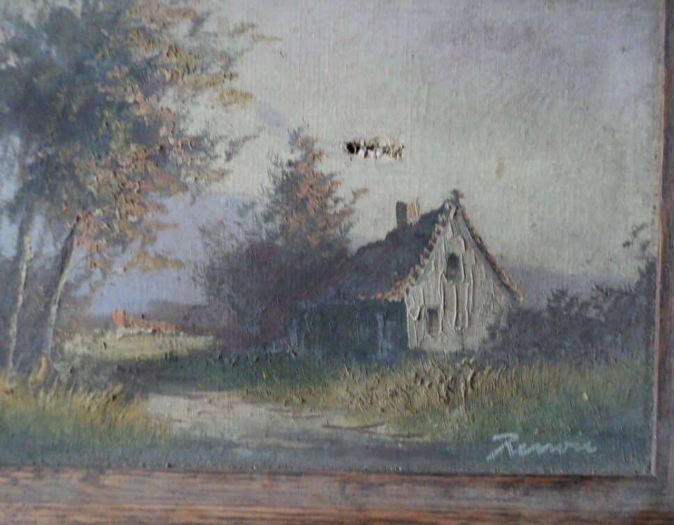 Peinture Tableau, Pastel: tableau avec signature « Renoir »