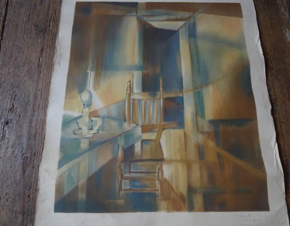 LITHOGRAPHIE FRANCOISE FABRY
