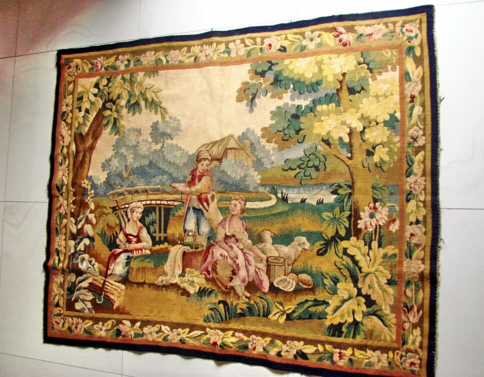 Ancienne tapisserie d’Aubusson