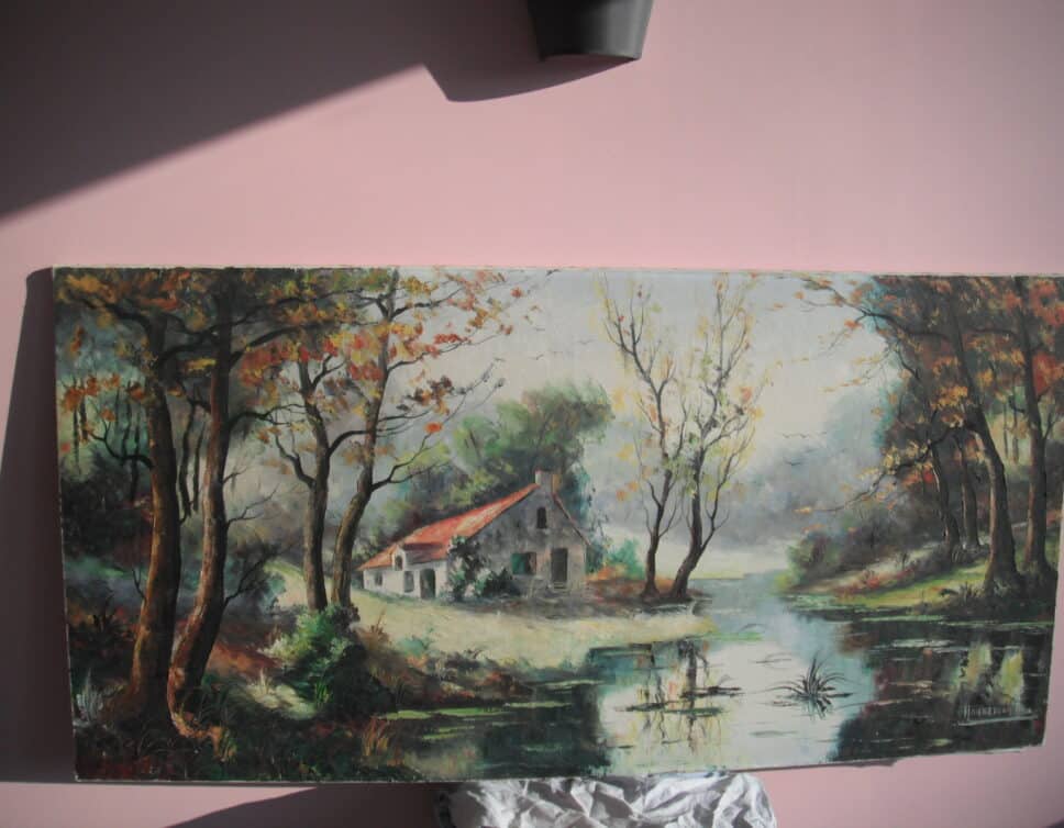 Peinture Tableau, Pastel: Tableau signé Hannedouche