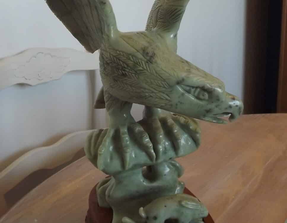 sculpture en jade
