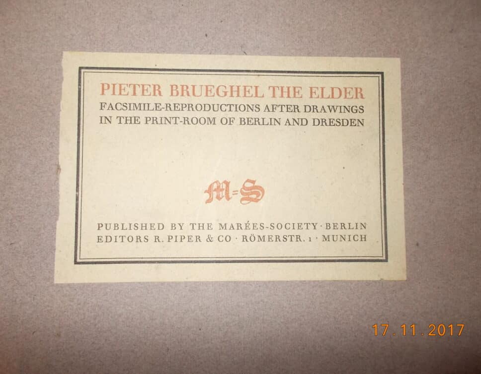 pieter brueghel the elder 1922