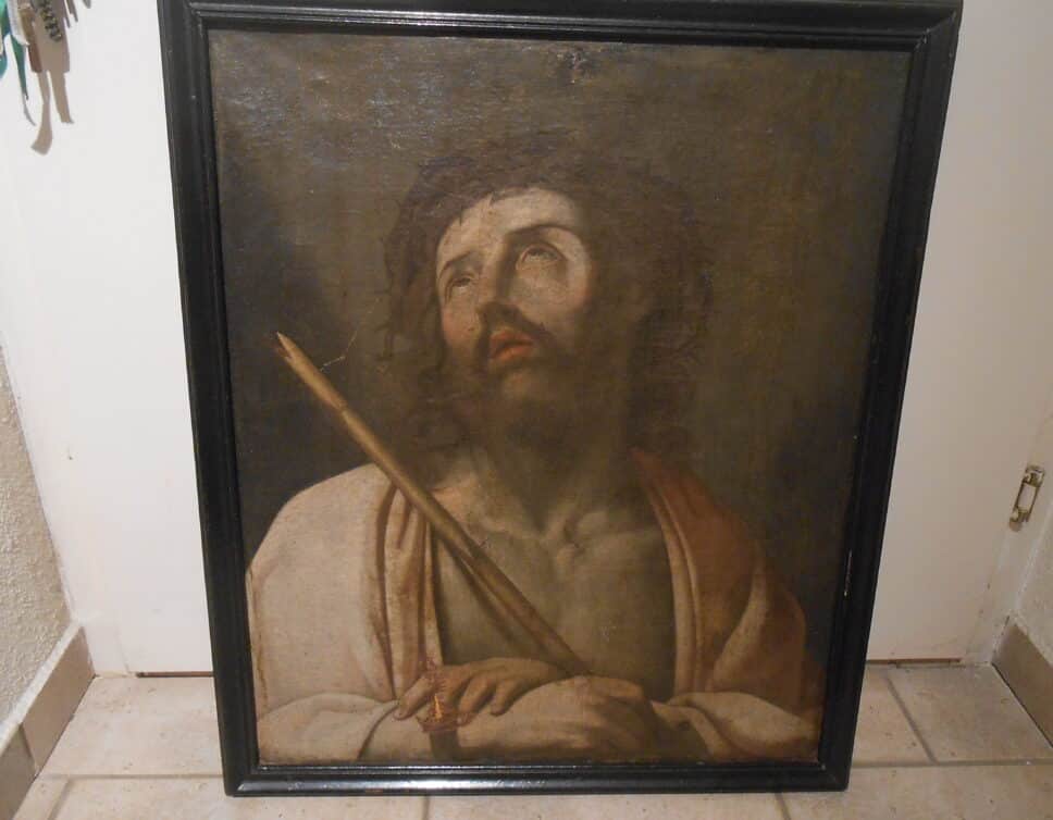 Peinture Tableau, Pastel: Christ