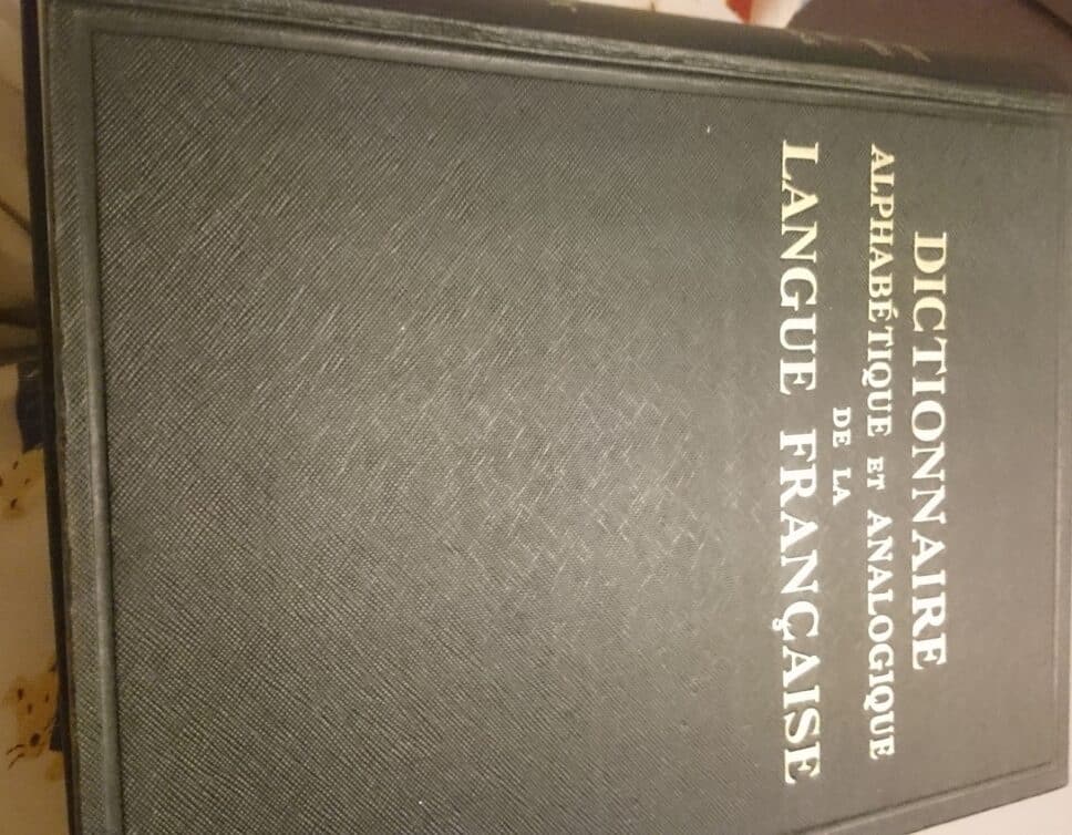 Estimation Livre, manuscrit: Dictionnaire Encyclopédique et Analogique de la langue française