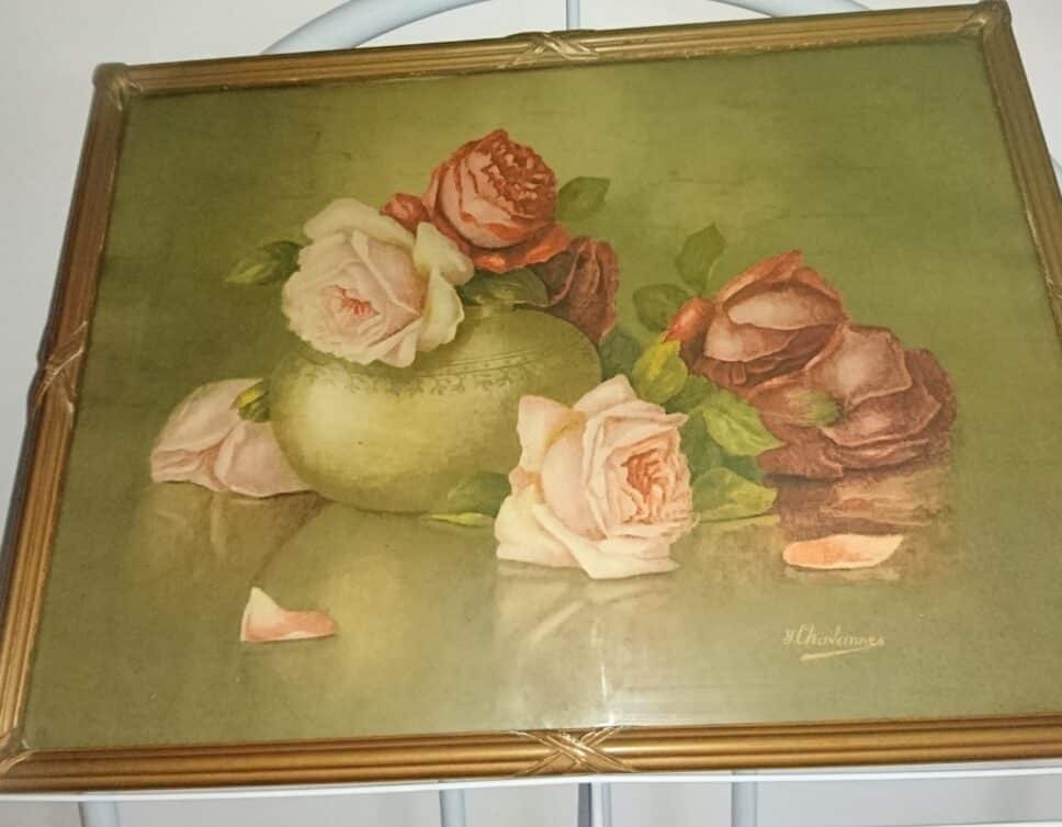 tableau signé Y.Chavannes