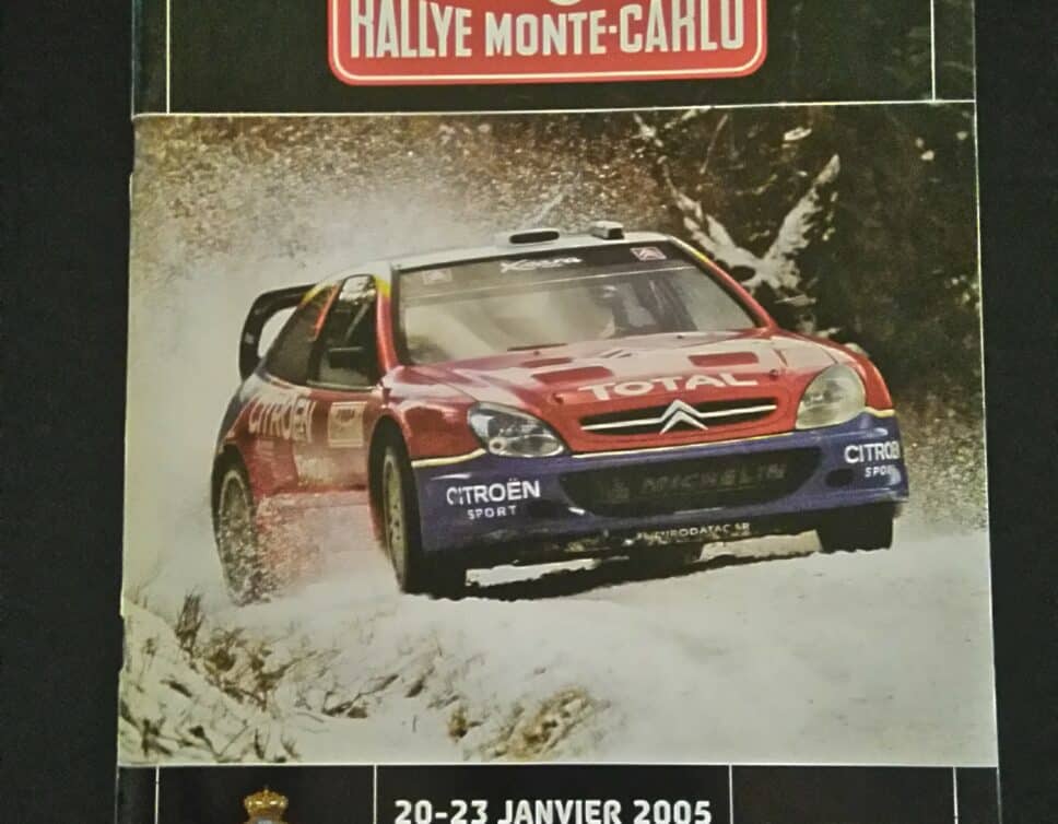 Programme officiel Rallye Monte Carlo 2005