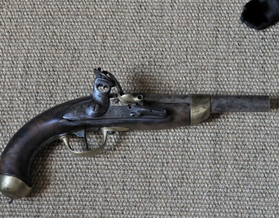 pistolet XIXème marine ou cavalerie