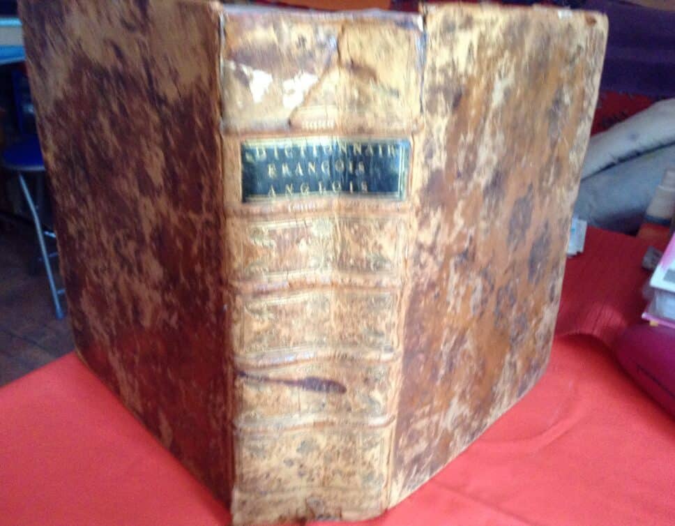Estimation Livre, manuscrit: Dictionnaire Ancien