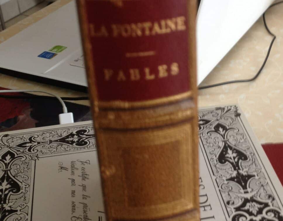 Estimation Livre, manuscrit: La Fontaine Fables tome 1 illustration J.J.Granville