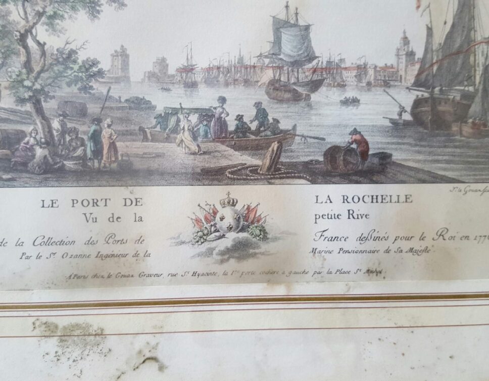 Le port de la Rochelle vu de la petite rive de Nicolas Ozanne