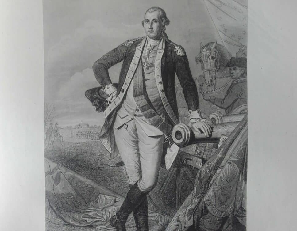 Estampe de Georges Washington, président des Etats-Unis d’Amérique du Nord (1799)