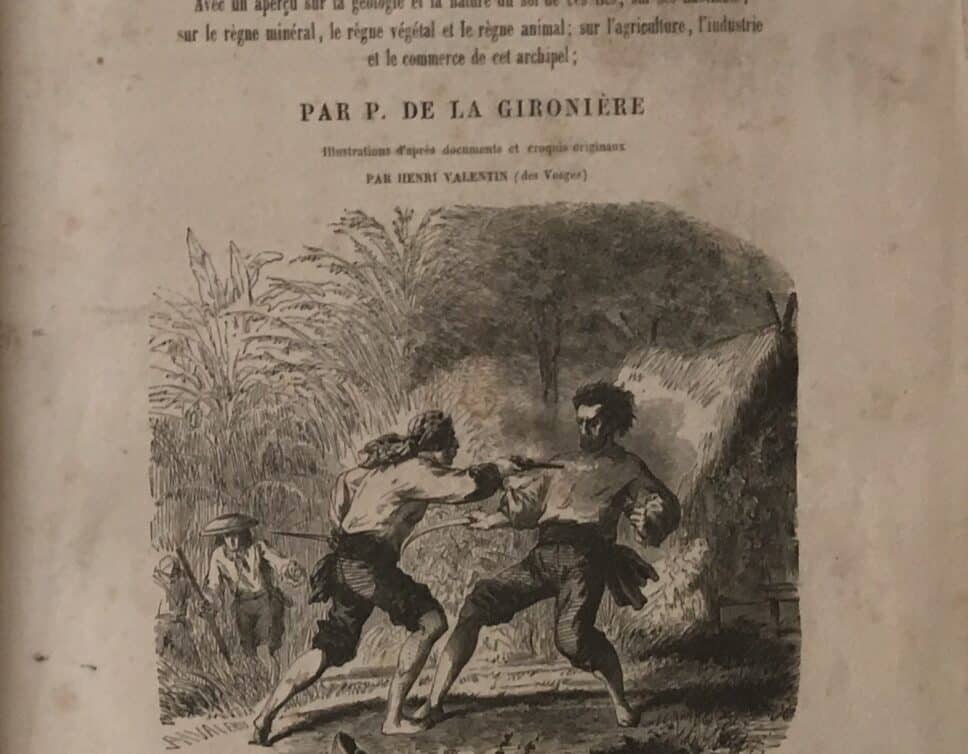 Estimation Livre, manuscrit: Gironiere – Breton aux Philippines – 1855
