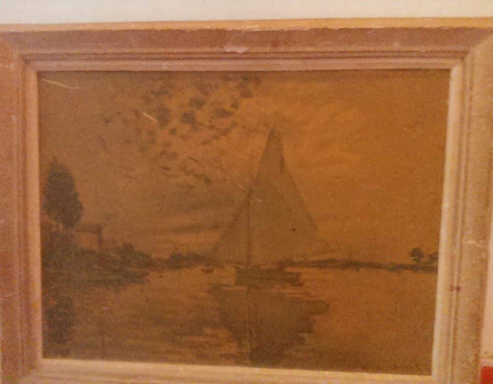 Peinture Tableau, Pastel: tableau de claude Monet