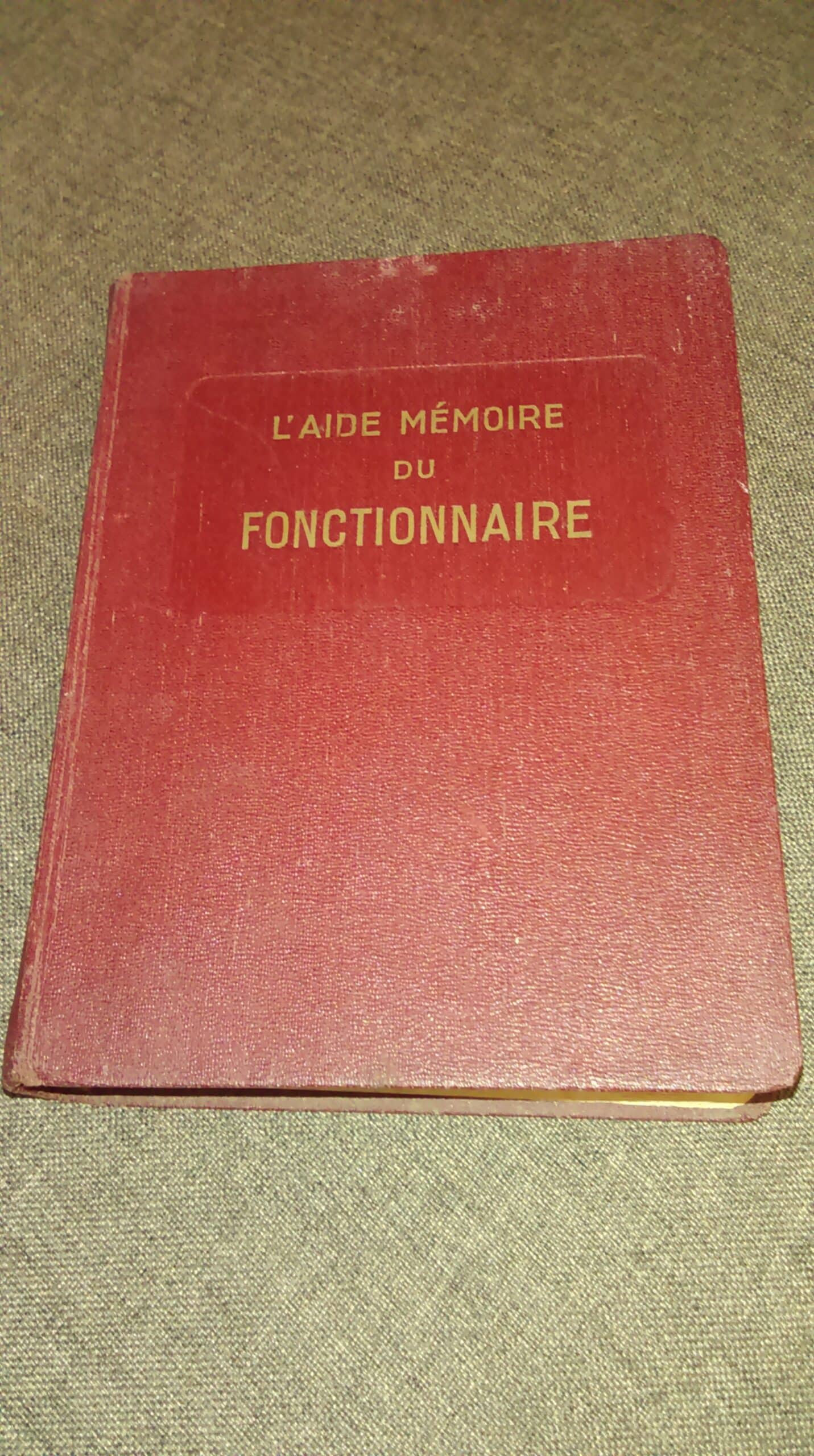 Estimation Livre, manuscrit: Livre 1935