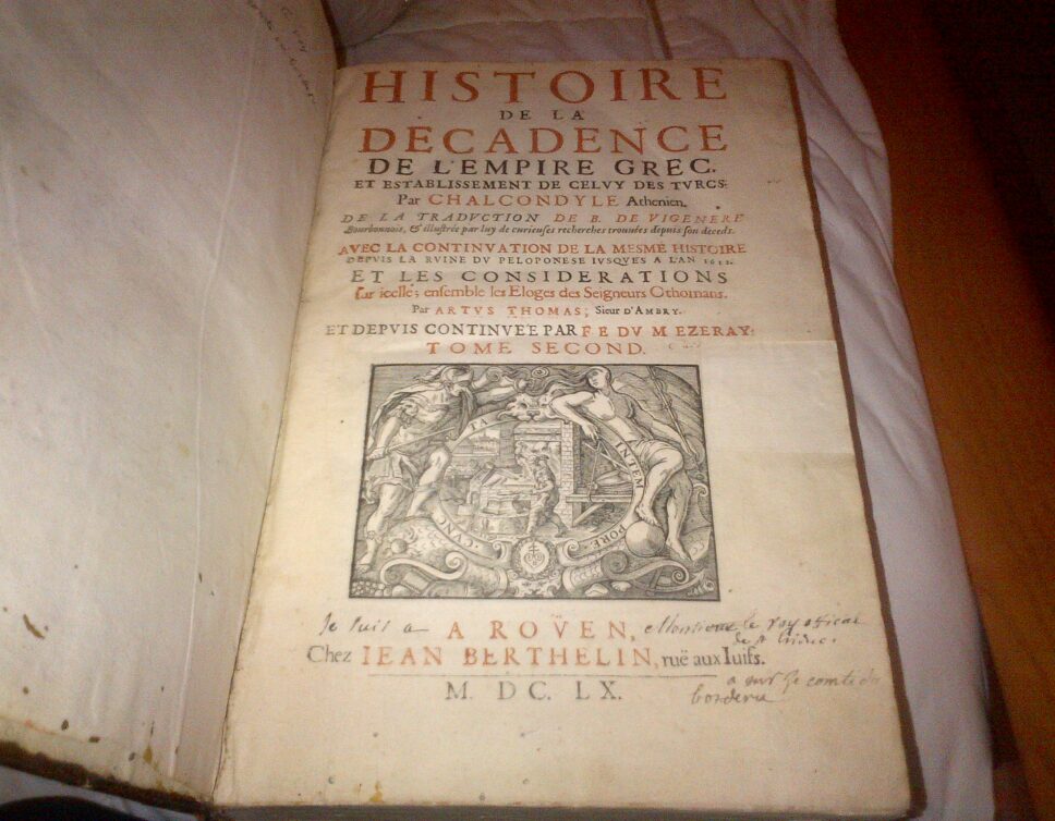 Estimation Livre, manuscrit: Livres ancien de 1660 en deux tomes