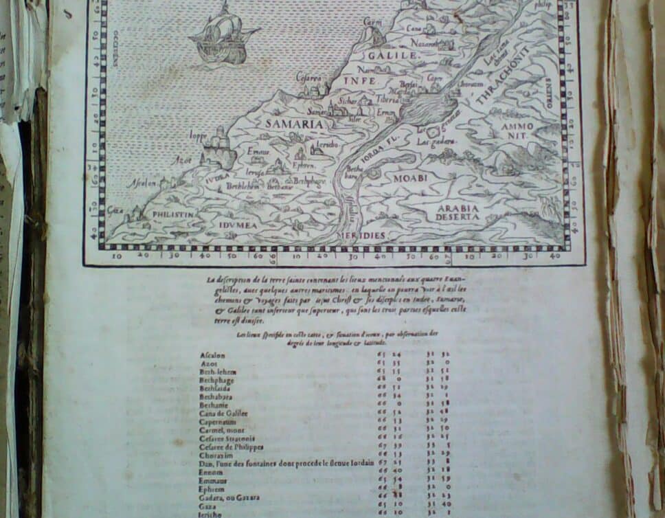 cartes géographiques XVIème