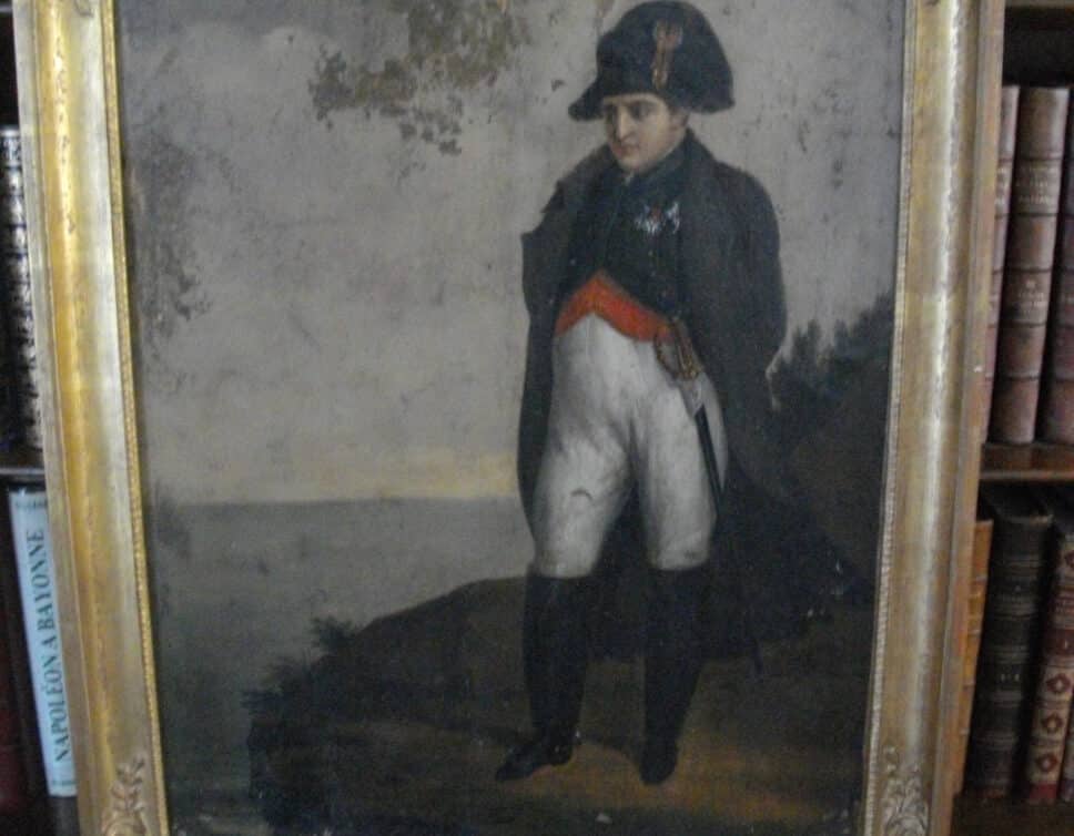 Peinture Tableau, Pastel: Napoléon a Saint Hélène